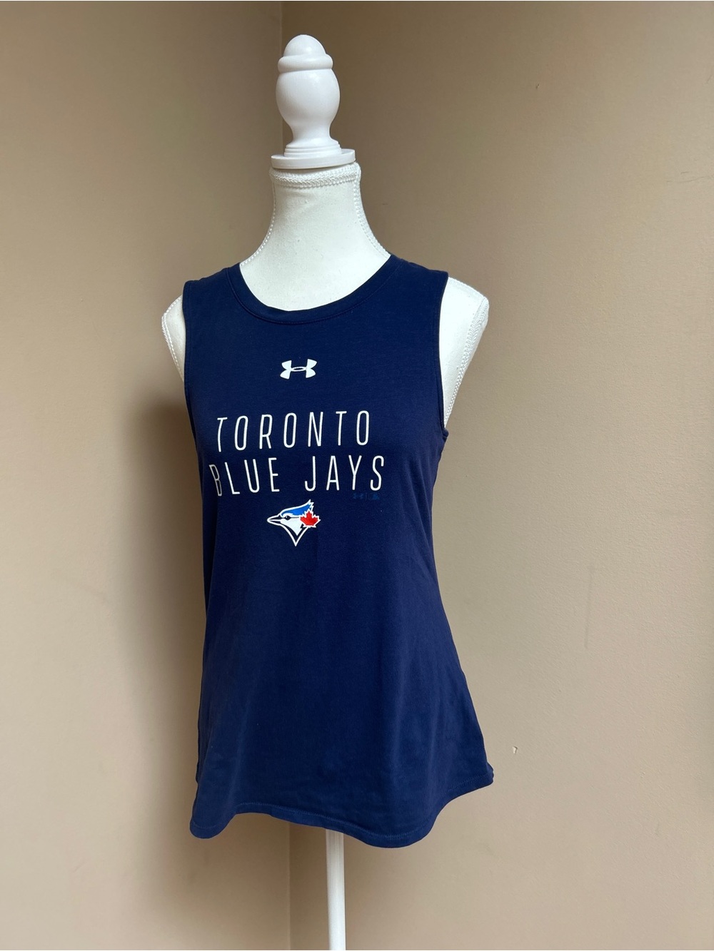 Under Armour Navy Toronto Blue Jays Sleeveless Tank